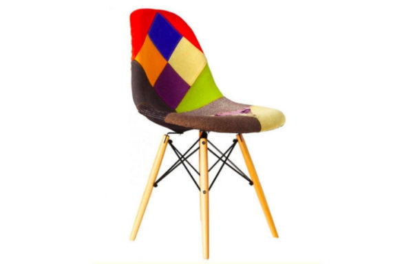 Eames madera Patchwork Old